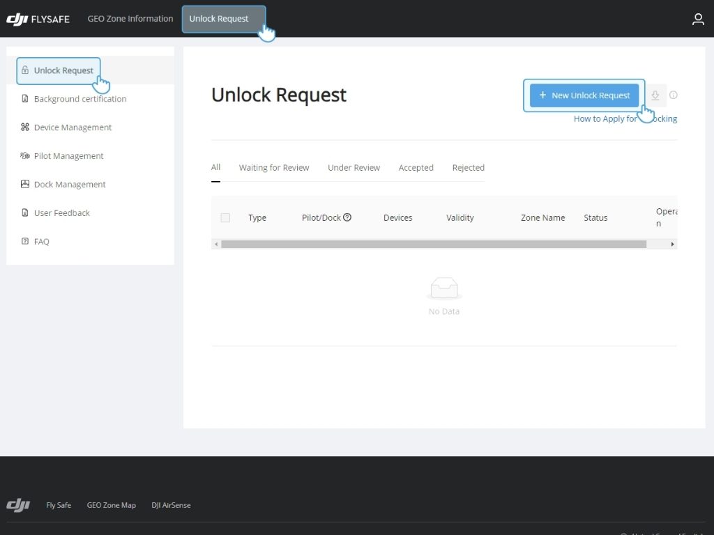Tutorial: unlocking a GEO zone for DJI drones